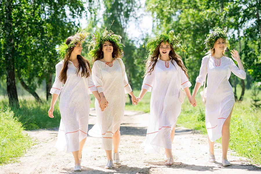 Slavic girls in Kaifing